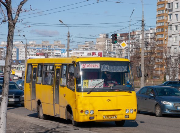 Проїзд в маршрутках Києва